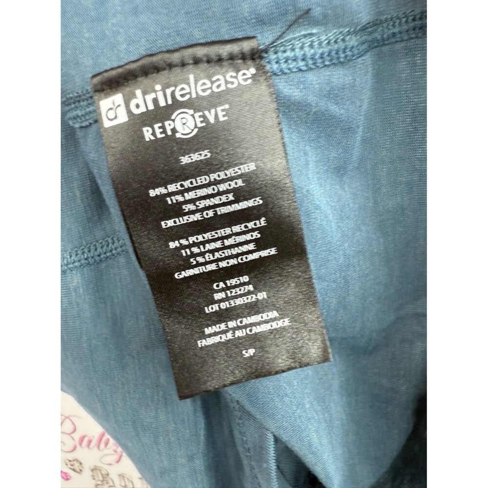 Paradox sweater drirelease repreve blue half zip Slate Blue Quarter-Zip Pullover - Picture 12 of 14